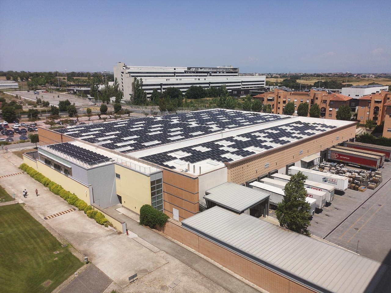 impianto fotovoltaico Toyota